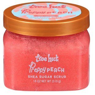 Tree Hut Preppy Peach Sugar Scrub &ndash; цукровий скраб для тіла з ароматом персика, жасмину та амбри