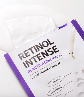 SOME BY MI Retinol Intense Reactivating Mask – тканинна маска з ретинолом