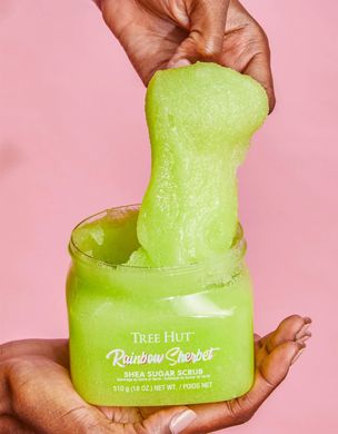 Tree Hut Rainbow Sherbet Sugar Scrub – скраб для тіла з ароматом лаймового щербету