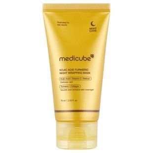 Medicube Kojic Acid Turmeric Night Wrapping Mask &ndash; нічна маска з койєвою кислотою та куркумою